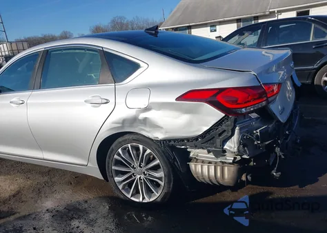 2015 Hyundai Genesis 3.8 из США, поврежденный, VIN KMHGN4JE2FU038554